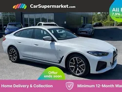 White Used 2024 BMW i4 M Sport Sedan | £33,997 (Good price)