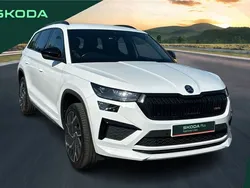 White Used 2024 Skoda Kodiaq vRS SUV | £37,250 (Fair price)