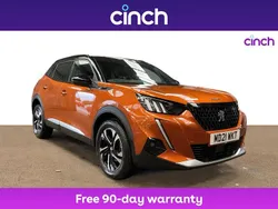 Orange Used 2021 Peugeot 2008 GTi SUV | £15,499 (A bit pricey)