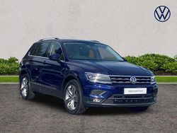 Blue Used 2019 VW Tiguan SEL SUV | £18,490 (Good price)