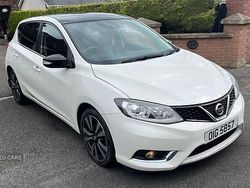 White Used 2016 Nissan Pulsar N-TEC Hatchback | £5,995 (A bit pricey)