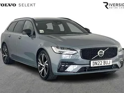 Grey Used 2022 Volvo V90 R-Design Estate | £27,995 (Fair price)