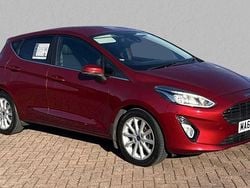 Red Used 2017 Ford Fiesta Titanium Hatchback | £8,880 (Good price)