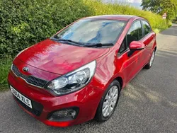 Red Used 2014 Kia Rio 2 Hatchback | £4,295 (Fair price)