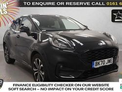 Black Used 2020 Ford Puma Gen-E ST-Line SUV | £10,970 (Fair price)