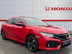 Red Used 2018 Honda Civic EX Hatchback | £13,843 (Fair price)