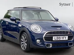 Blue Used 2019 Mini Cooper S Exclusive Hatchback | £18,500 (Fair price)
