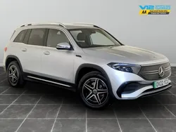 Silver Used 2022 Mercedes EQB300 AMG line SUV | £18,295