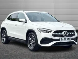 Polar white Used 2022 Mercedes GLA180 AMG Line Premium SUV | £28,990 (A bit pricey)