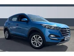 Blue Used 2018 Hyundai Tucson SE SUV | £10,495 (Good price)