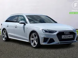 White Used 2023 Audi A4 Comfort Estate | £24,599 (Good price)