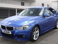 Blue Used 2017 BMW 330e M Sport Sedan | £9,499 (Fair price)
