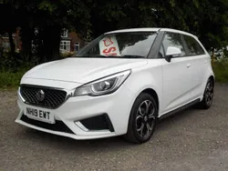 White Used 2019 MG MG3 Exclusive Hatchback | £5,395