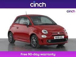 Red Used 2018 Fiat 500 S Hatchback | £8,599 (A bit pricey)