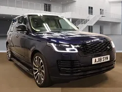 Blue Used 2018 Land Rover Range Rover Autobiography SUV | £31,490 (Expensive)