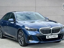 Blue Used 2024 BMW 520 M Sport | £37,990 (Good price)