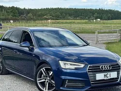 Blue Used 2017 Audi A4 S-Line Estate | £9,790 (Good price)