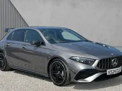 Mountain grey metallic Used 2024 Mercedes A35 AMG Premium Plus Hatchback | £40,416