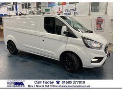 White Used 2021 Ford Transit Custom Limited Van | £11,960 (Good price)