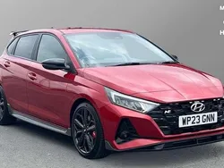 Red Used 2023 Hyundai i20 Hatchback | £24,787 (Fair price)