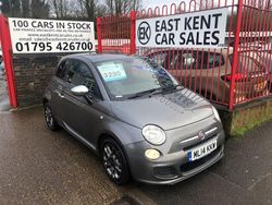 Grey Used 2014 Fiat 500 S Hatchback | £3,295 (Fair price)