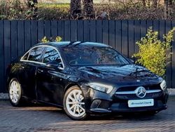 Cosmos black metallic Used 2020 Mercedes A200 Executive Sedan | £17,998 (Fair price)
