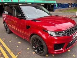 Red Used 2020 Land Rover Range Rover Sport HSE Dynamic SUV | £29,995 (Fair price)