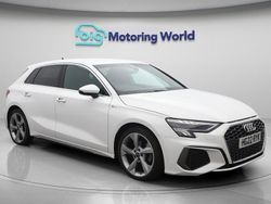 White Used 2022 Audi A3 Sportback S-Line Hatchback | £19,400 (Fair price)
