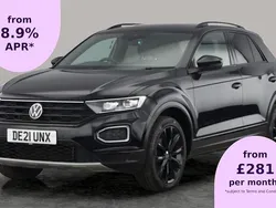 Black Used 2021 VW T-Roc Black Edition SUV | £19,711 (Fair price)