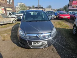 Grey Used 2010 Vauxhall Zafira MPV | £2,299 (Fair price)