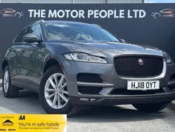 Grey Used 2018 Jaguar F-Pace Prestige SUV | £14,995 (Fair price)