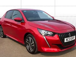 Red Used 2021 Peugeot 208 Allure Hatchback | £13,489 (Fair price)
