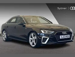 Black Used 2023 Audi A4 S-Line Sedan | £24,500 (Fair price)