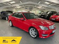 Red Used 2011 Mercedes C250 Sedan | £6,500 (Fair price)