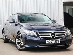 Blue Used 2018 Mercedes E220 Premium Sedan | £16,290 (Super price)