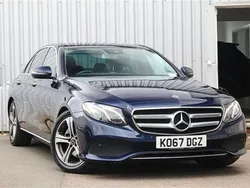 Blue Used 2018 Mercedes E220 Premium Sedan | £16,290 (Super price)
