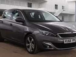 Grey Used 2016 Peugeot 308 Allure Hatchback | £4,295 (Good price)
