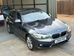 Grey Used 2018 BMW 118 Sport Line Hatchback | £7,895 (Fair price)