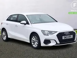 White Used 2021 Audi A3 Comfort Hatchback | £15,299 (Good price)