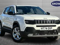 Snow New 2025 Jeep Avenger Altitude SUV | £22,995 (Expensive)