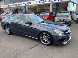 Grey Used 2014 Mercedes E220 AMG Coupe | £6,990 (Fair price)