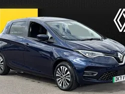 Blue Used 2021 Renault Zoe Riviera Hatchback | £10,975 (Fair price)