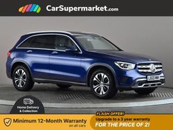 Blue Used 2020 Mercedes GLC300 SUV | £24,697 (Fair price)