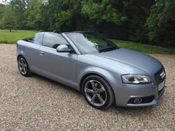 Silver Used 2009 Audi A3 Cabriolet S-Line Cabriolet | £2,950