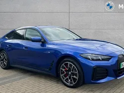 Portimao blue Used 2025 BMW i4 M Sport Sedan | £42,115 (Fair price)