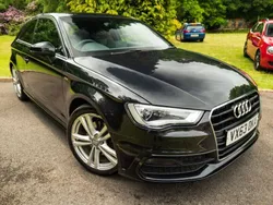 Black Used 2013 Audi A3 S-Line Hatchback | £6,666 (Expensive)