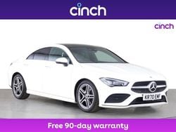 White Used 2020 Mercedes CLA180 AMG Line Premium Plus Sedan | £20,099 (Fair price)