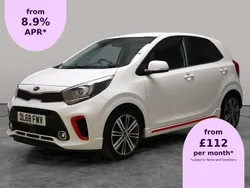 White Used 2019 Kia Picanto GT-Line Hatchback | £8,989 (Fair price)