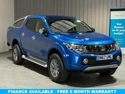 Blue Used 2017 Mitsubishi L200 Pickup | £18,485 (Fair price)