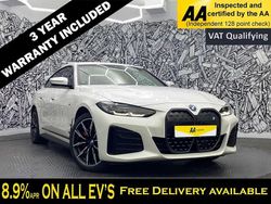 White Used 2022 BMW i4 M Sport Sedan | £27,395 (Fair price)